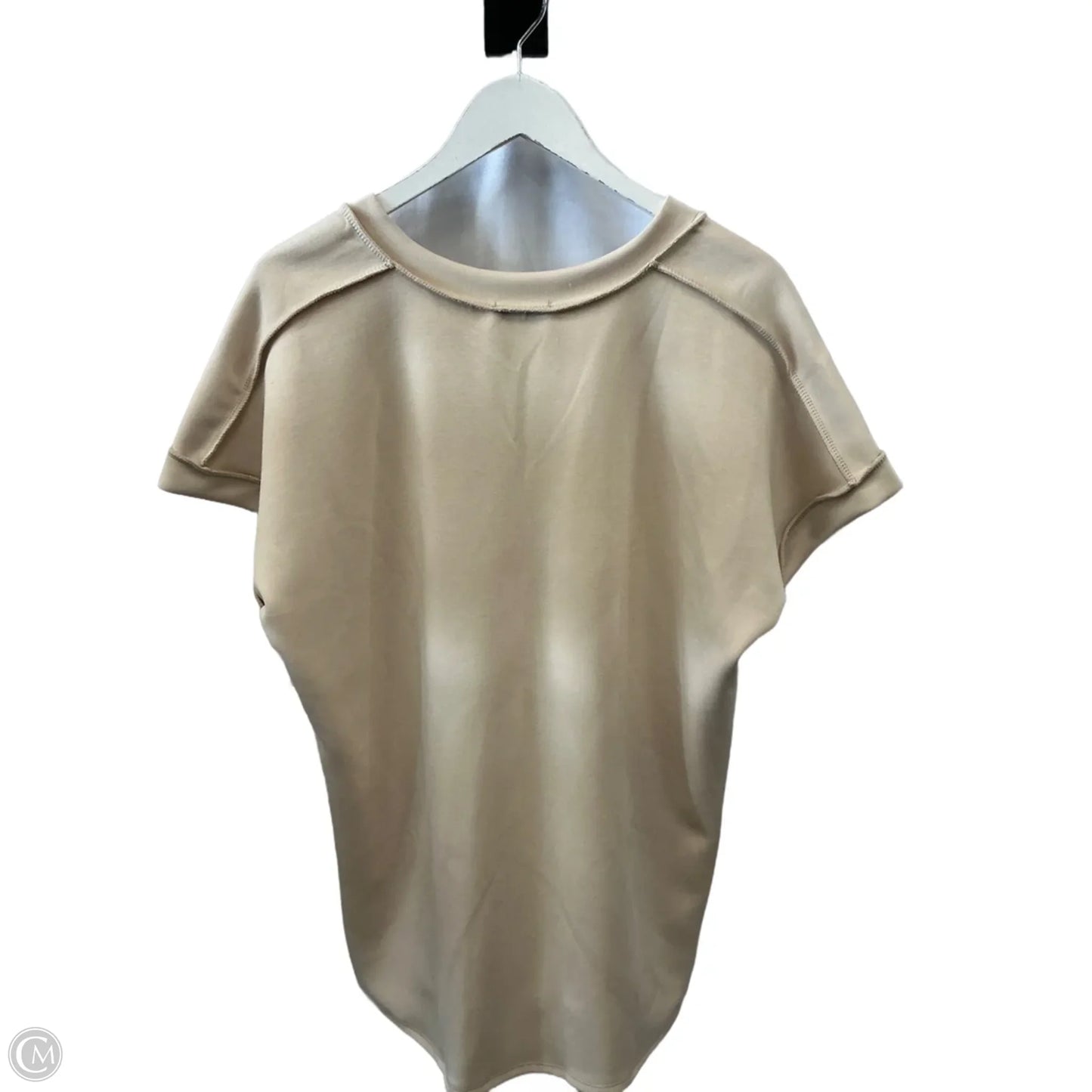 Top Short Sleeve By Heimish Usa In Cream, Size: 3x