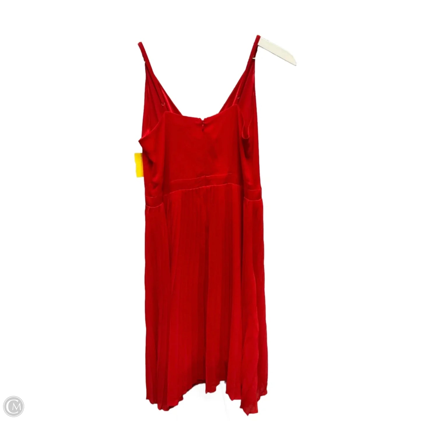 Dress Party Midi By Express In Red, Size: M