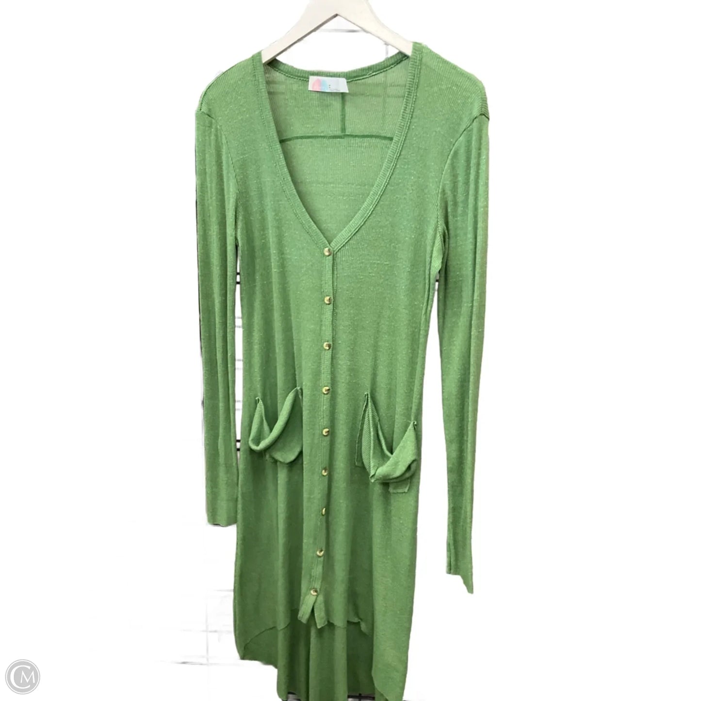 Cardigan By Free People In Green, Size: M