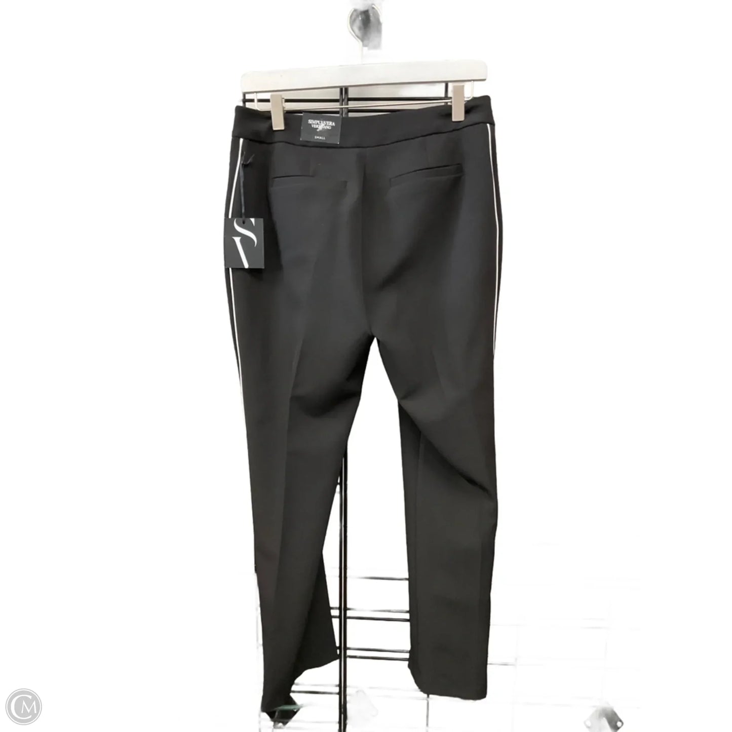 Pants Dress By Simply Vera In Black, Size: 4