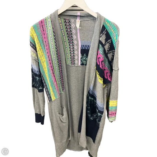 Sweater Cardigan By Daily Practice By Anthropologie In Grey, Size: M