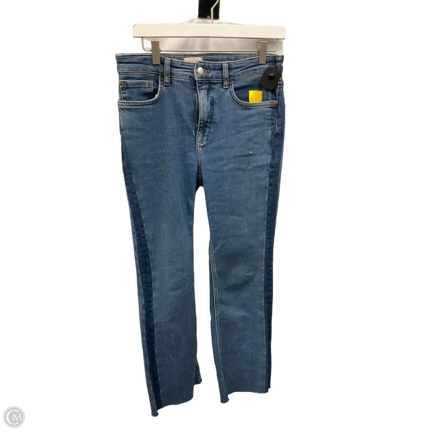 Jeans Flared By Pilcro In Blue Denim, Size: 6