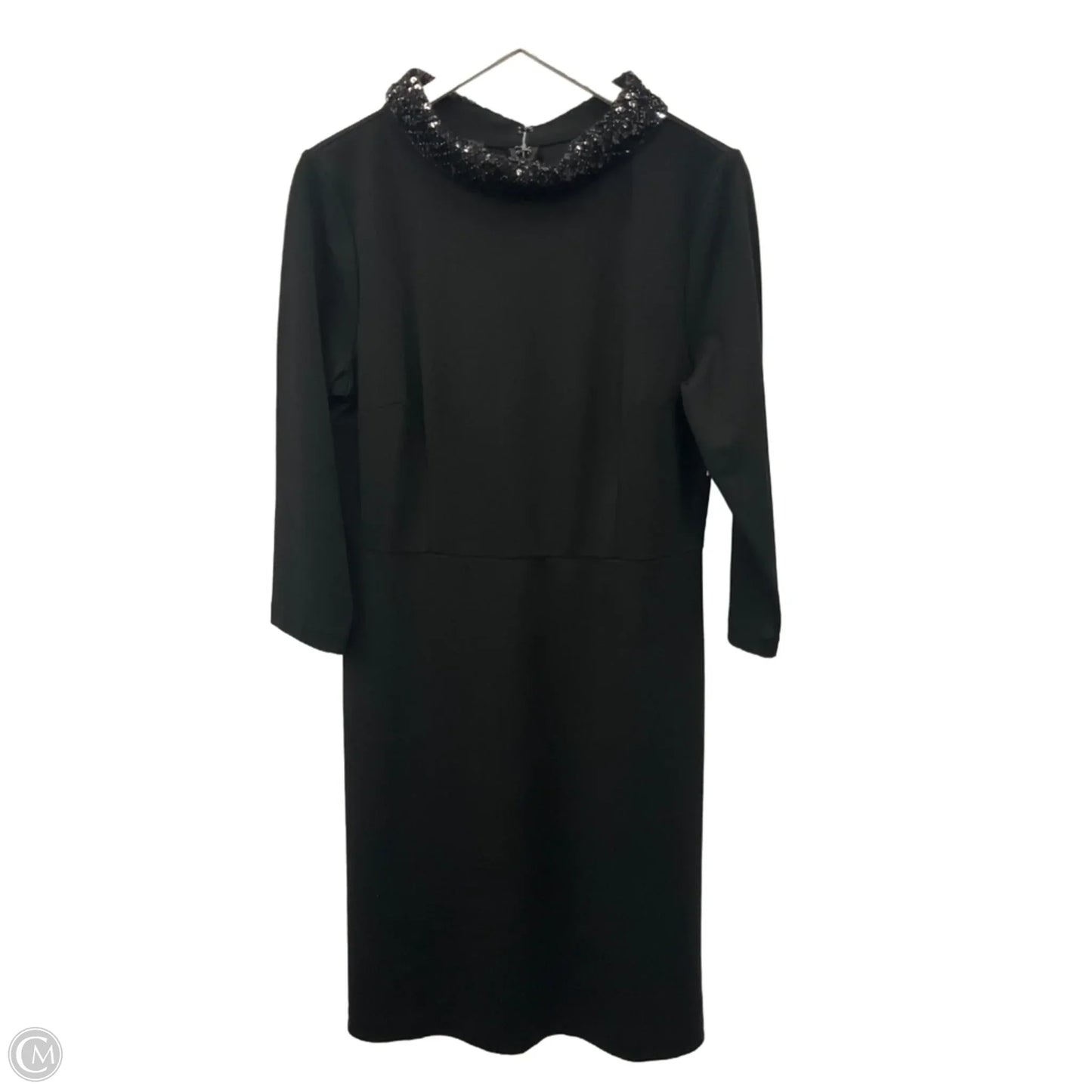 Dress Party Midi By Talbots In Black, Size: M
