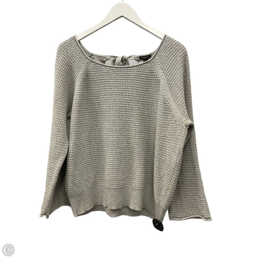 Sweater By Ann Taylor In Grey, Size: S
