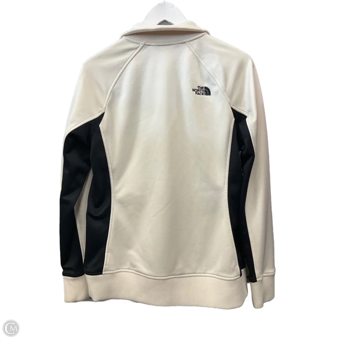 Athletic Jacket By The North Face In Cream, Size: L
