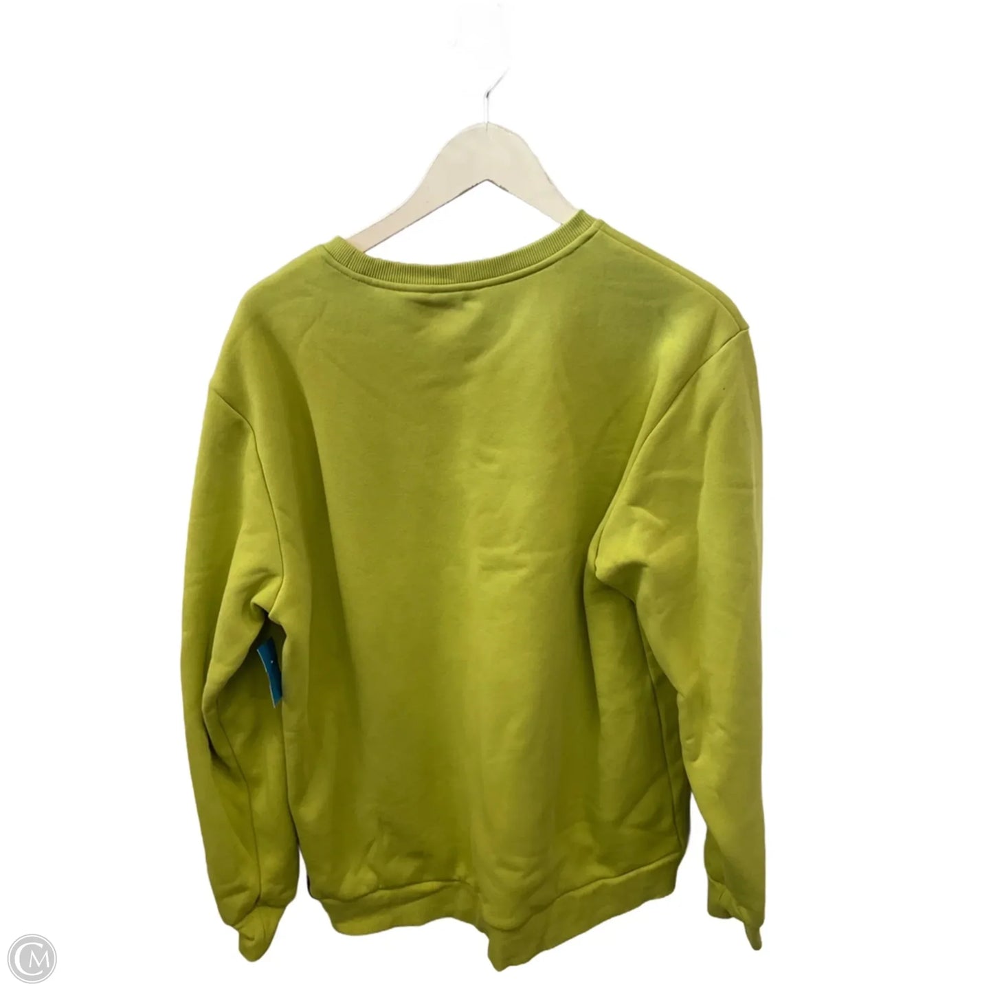 Sweatshirt Crewneck By Clothes Mentor In Green, Size: L