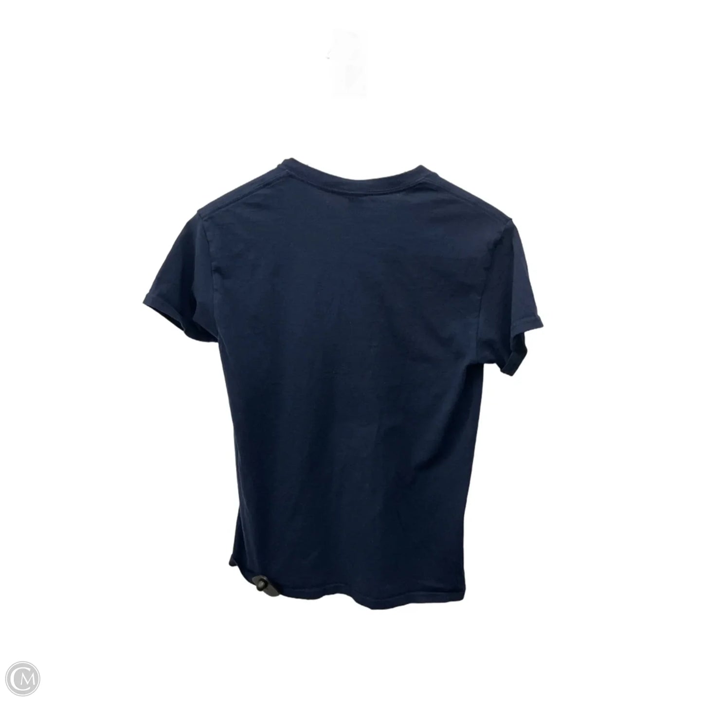 Top Short Sleeve By Gildan In Navy, Size: S