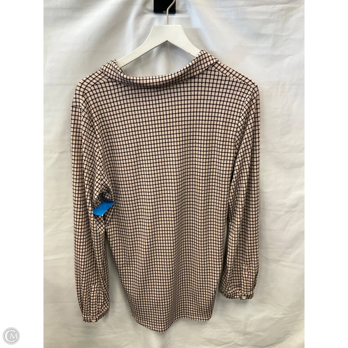 Top Long Sleeve By Adrianna Papell In Pink, Size: L