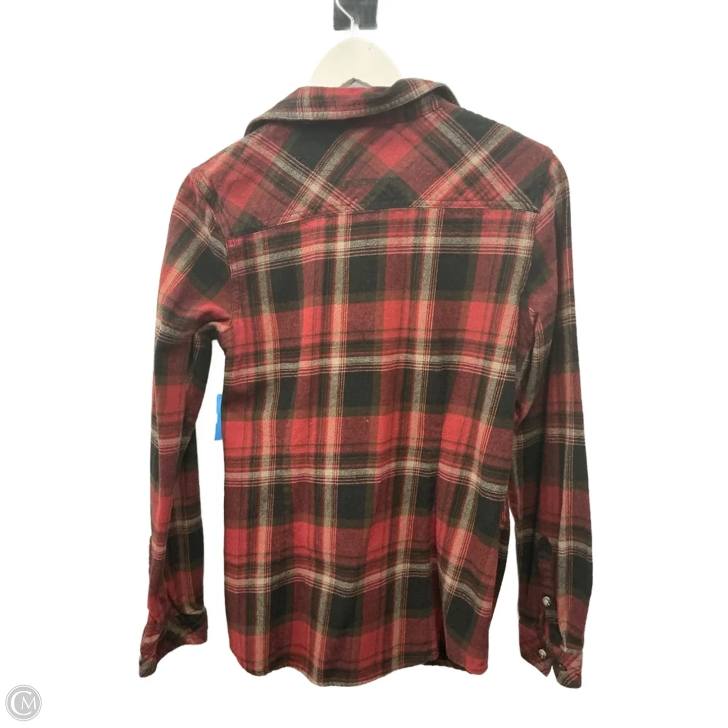 Top Long Sleeve By Clothes Mentor In Black & Red, Size: S
