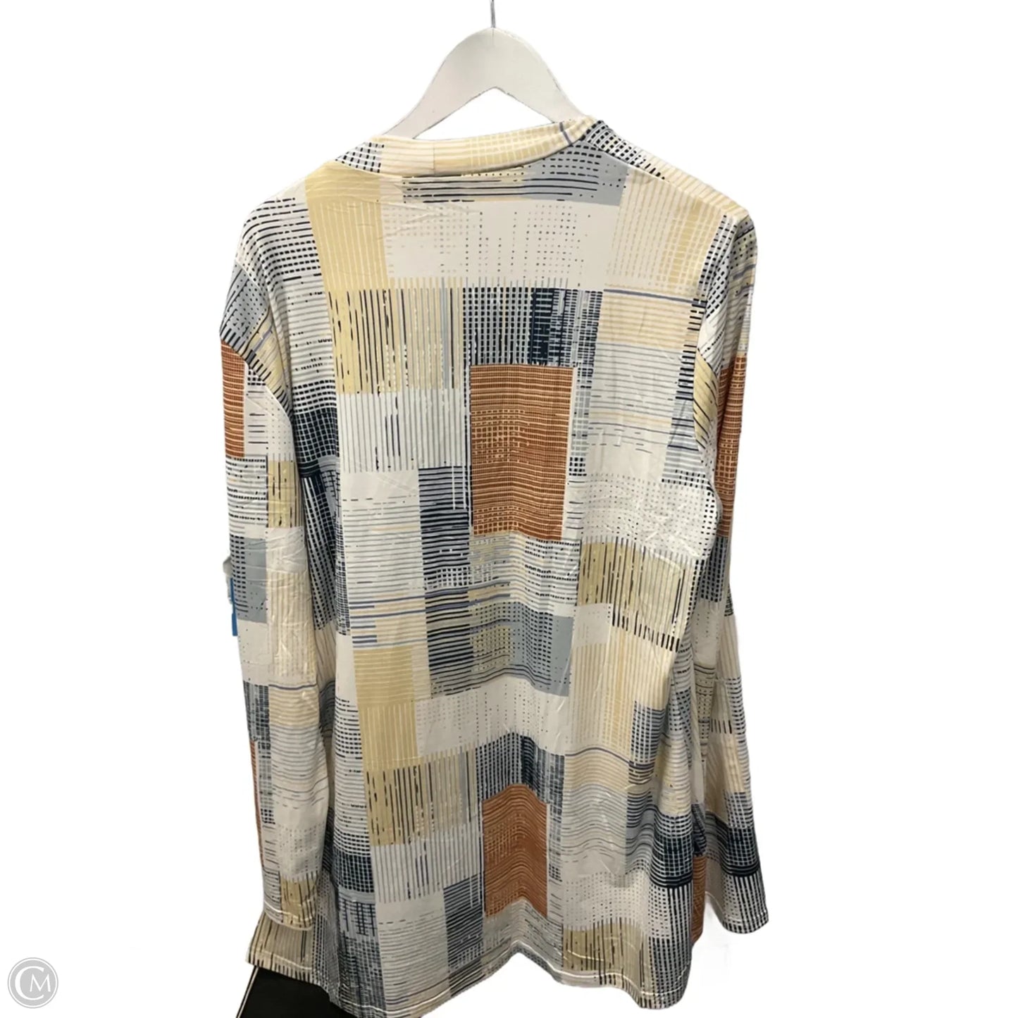 Cardigan By Clothes Mentor In Yellow, Size: 3x