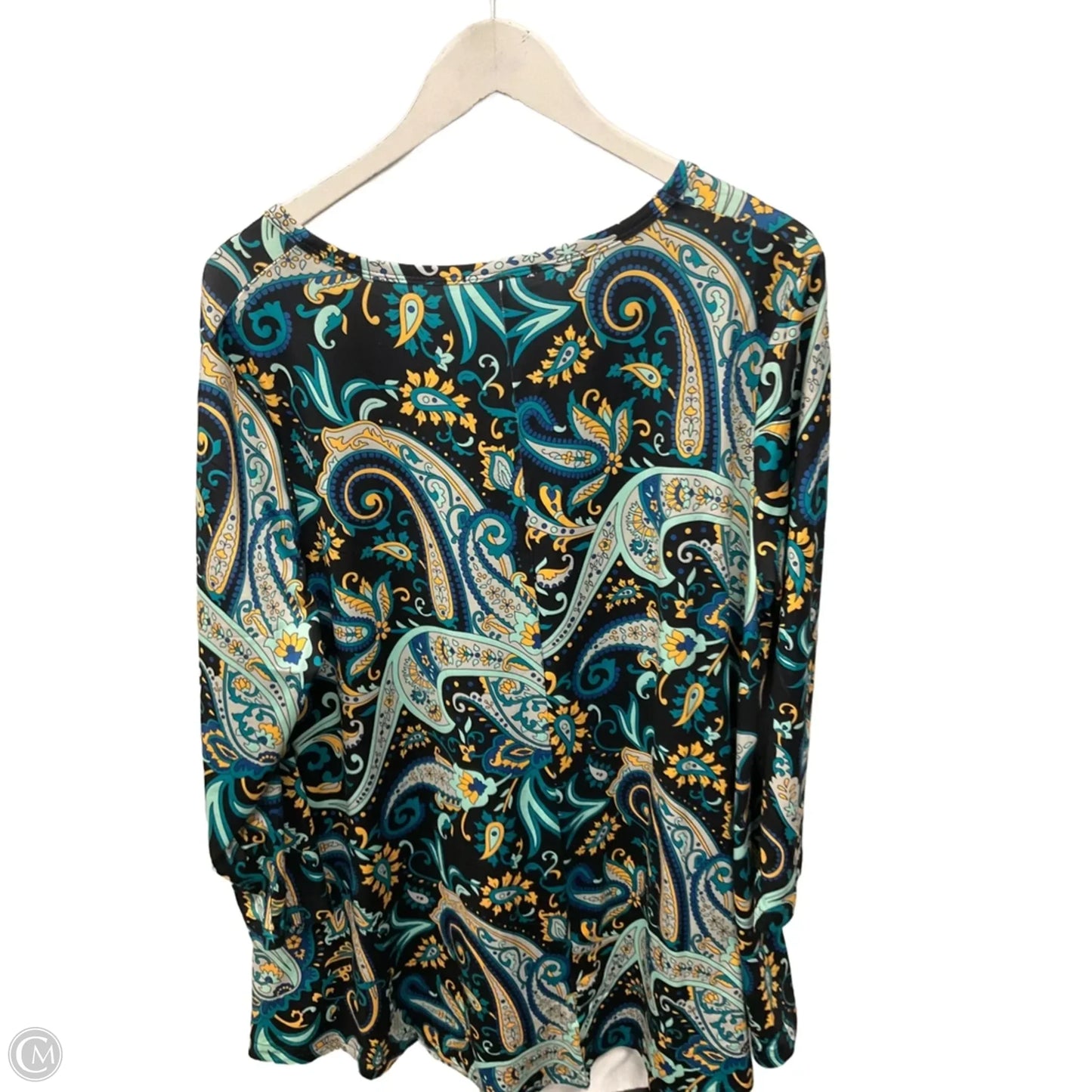Top Long Sleeve By Clothes Mentor In Multi-colored, Size: 2x