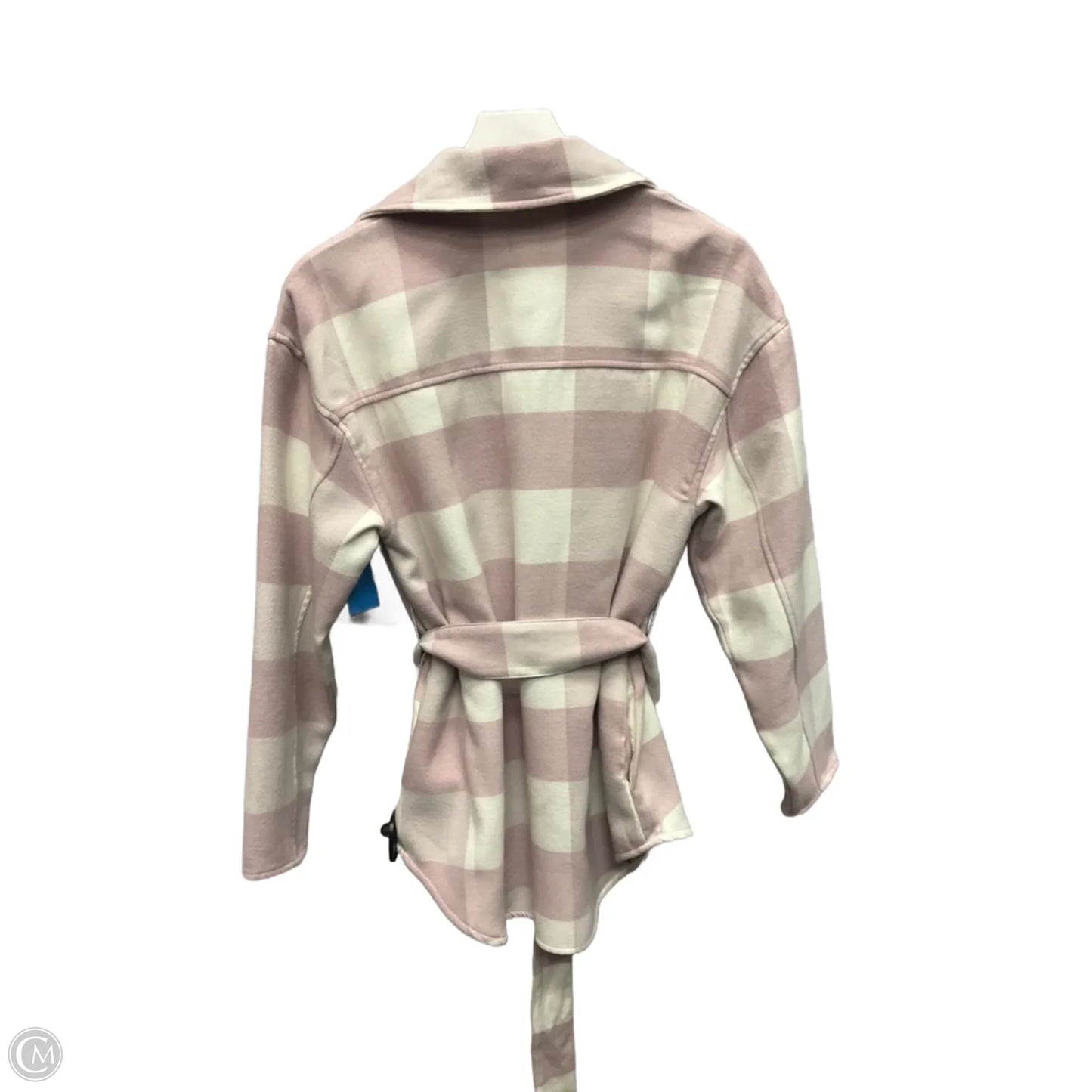 Jacket Other By A New Day In Pink & White, Size: S