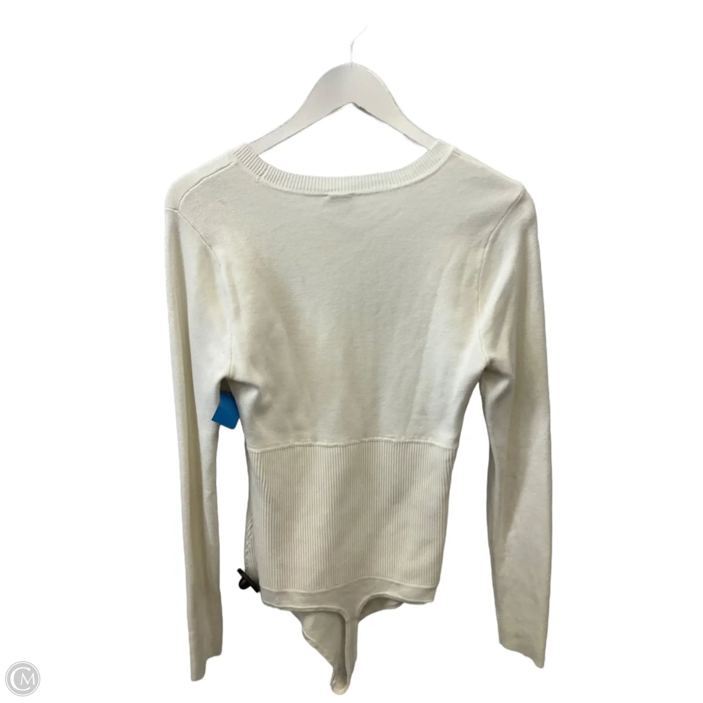 Bodysuit By Abercrombie And Fitch In Cream, Size: L