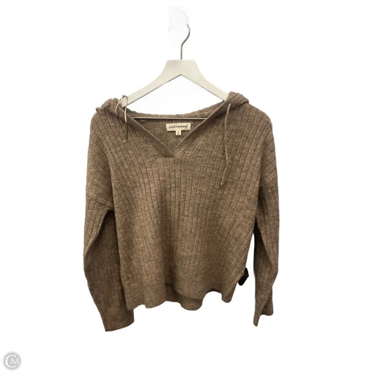 Sweater By Lucky Brand In Brown, Size: S