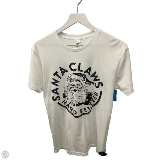 Top Short Sleeve By Next Level In White, Size: S