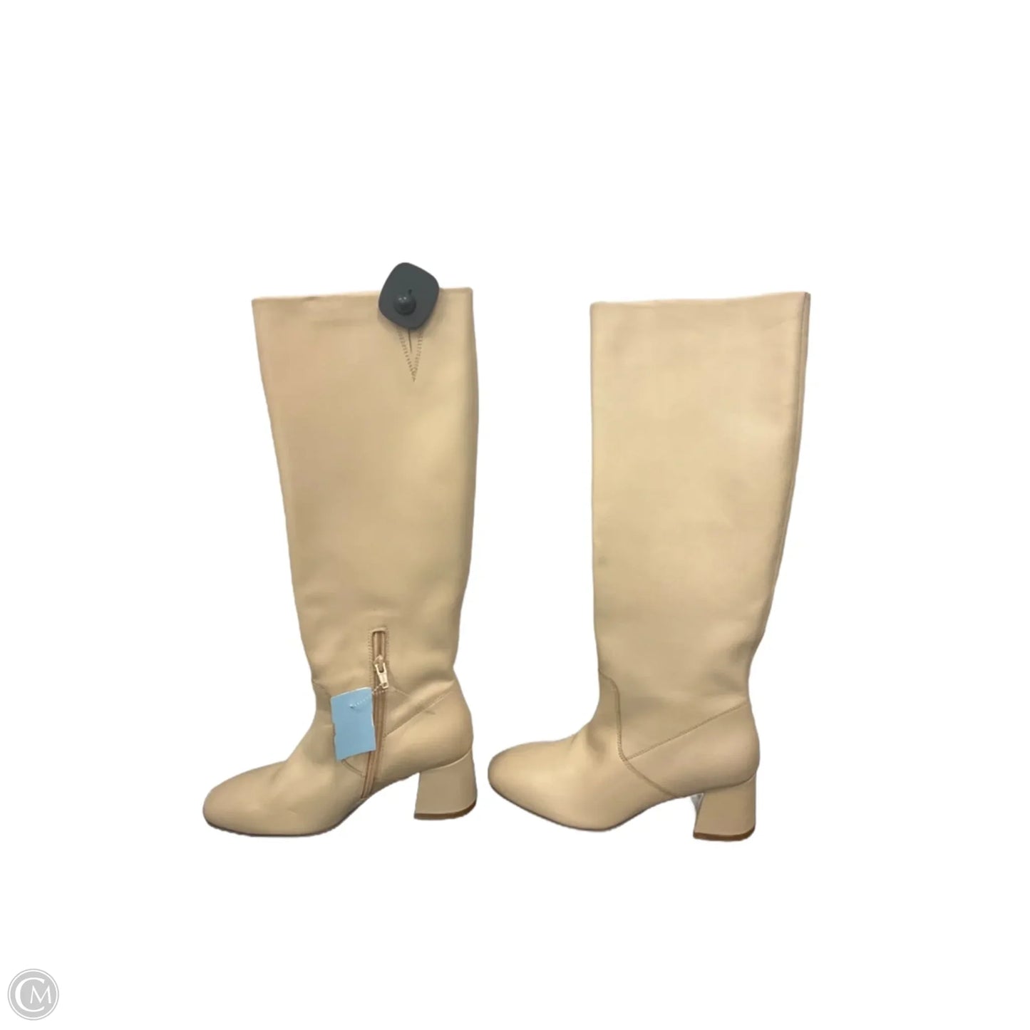 Boots Knee Heels By Seychelles In Cream, Size: 6