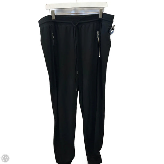 Pants Lounge By Michael By Michael Kors In Black, Size: 2x