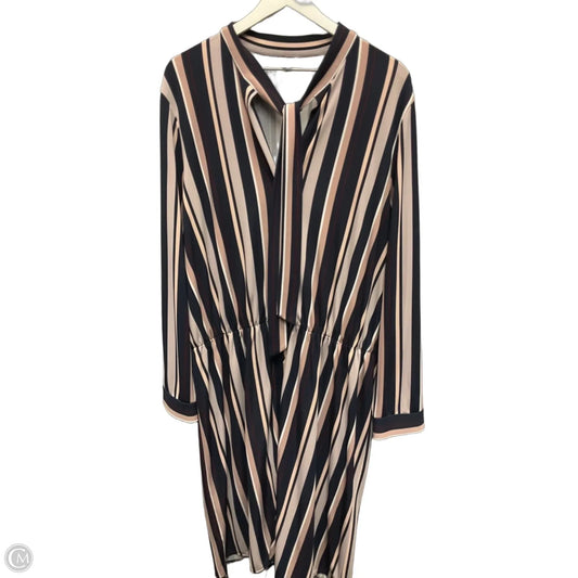 Dress Casual Midi By Ann Taylor In Multi-colored, Size: Xxl