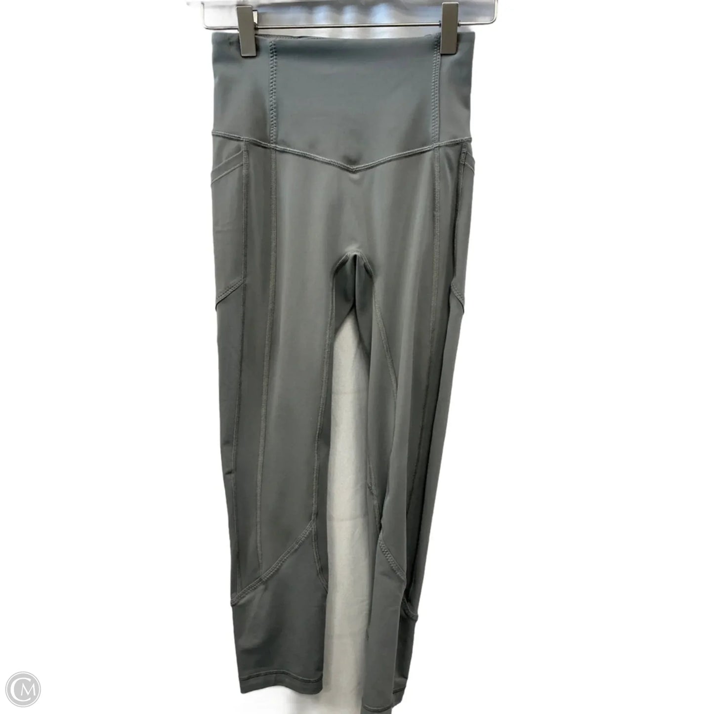 Athletic Leggings By Lululemon In Grey, Size: 4