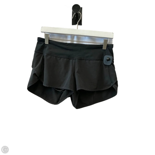 Athletic Shorts By Lululemon In Black, Size: 6