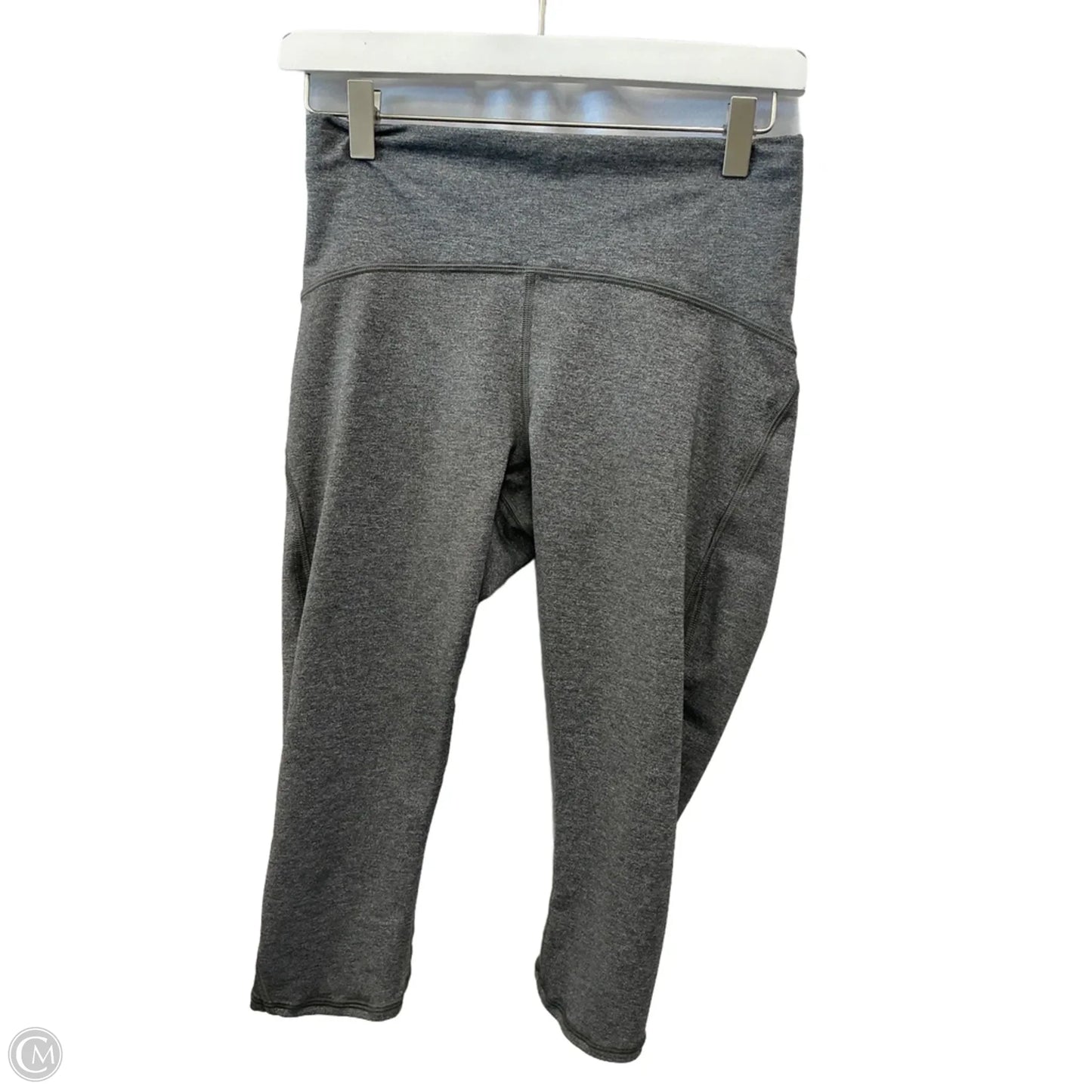 Athletic Capris By Lululemon In Grey, Size: 8
