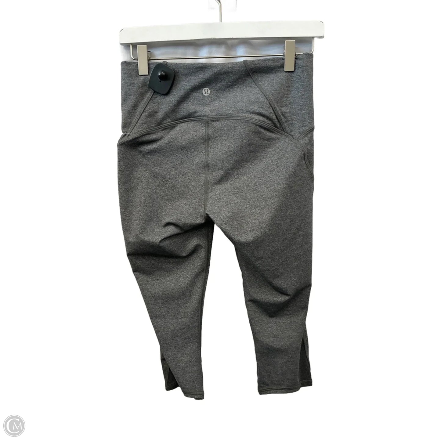 Athletic Capris By Lululemon In Grey, Size: 8