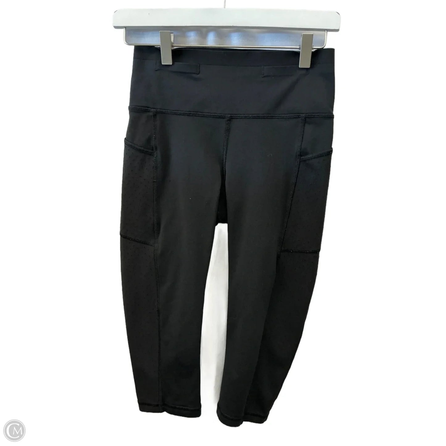 Athletic Capris By Lululemon In Black, Size: 6