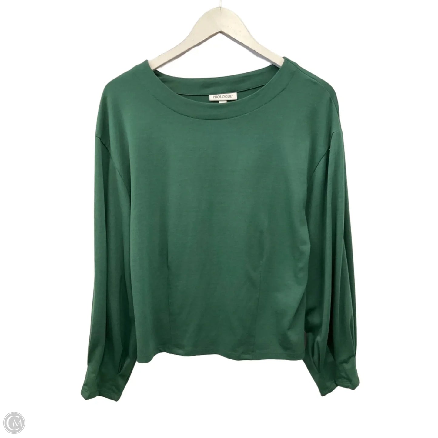Top Long Sleeve By Prologue In Green, Size: Xs