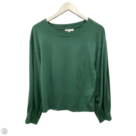 Top Long Sleeve By Prologue In Green, Size: Xs
