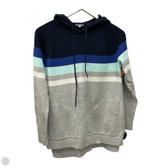 Sweater By Talbots In Blue & Grey, Size: S