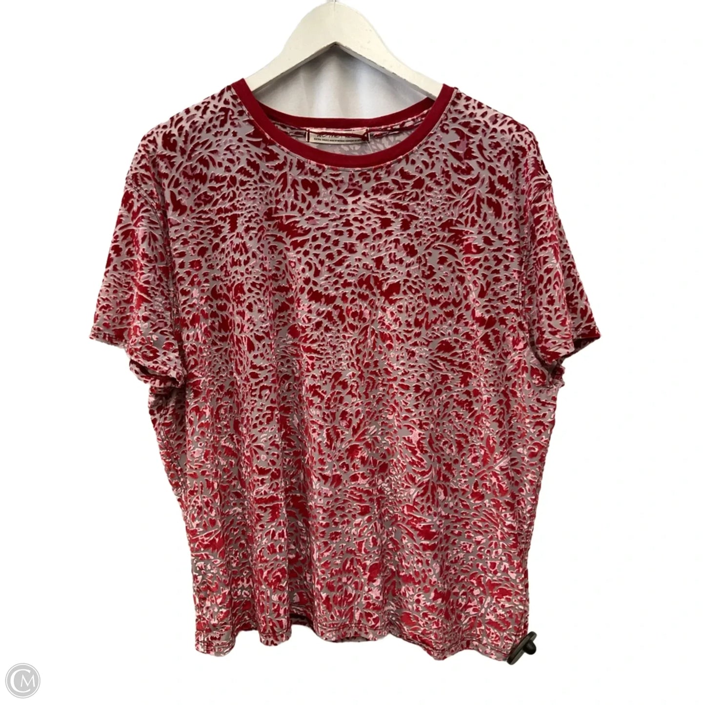 Top Short Sleeve By We The Free In Red, Size: Xs