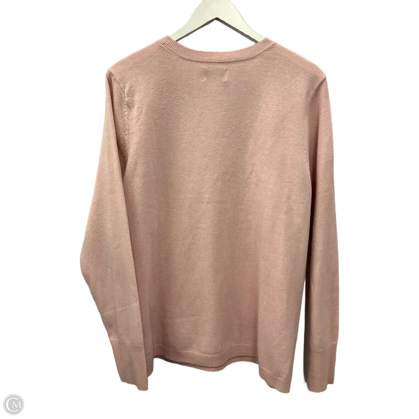 Sweater By Croft And Barrow In Pink, Size: Xxl