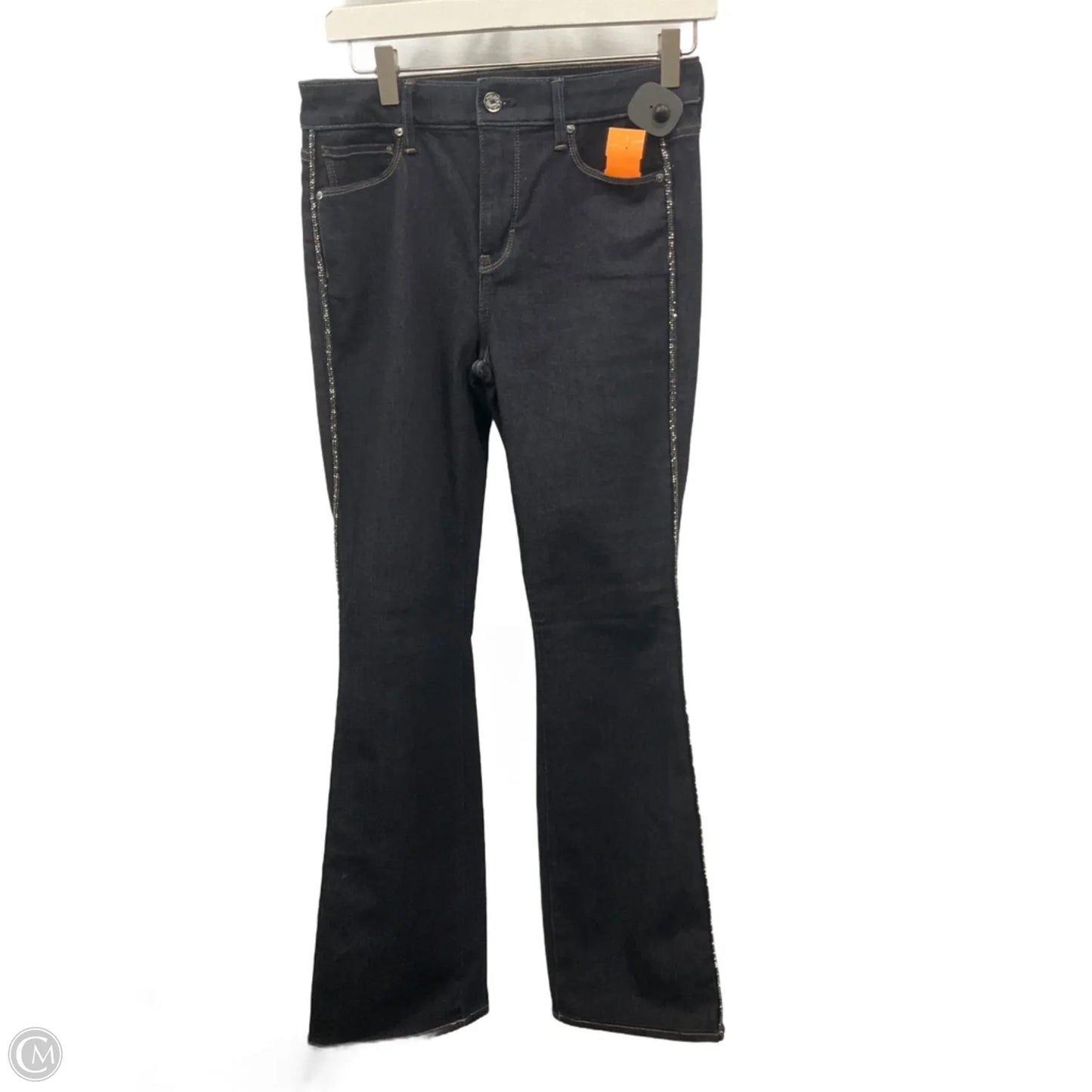 Jeans Flared By White House Black Market In Blue Denim, Size: 2