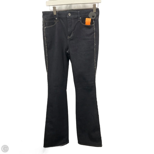 Jeans Flared By White House Black Market In Blue Denim, Size: 2