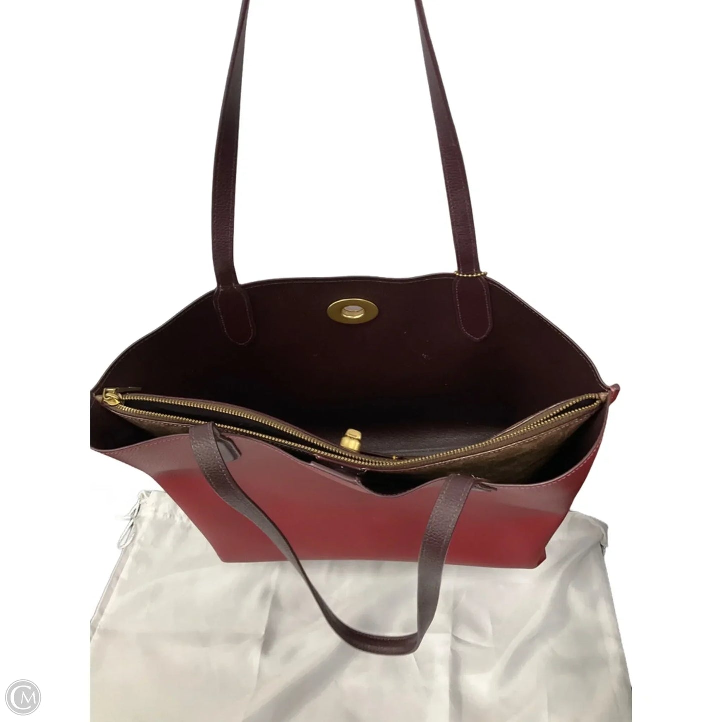 Tote Designer By Coach, Size: Large