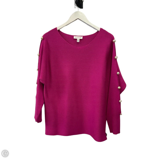 Top Long Sleeve By Clothes Mentor In Pink, Size: L