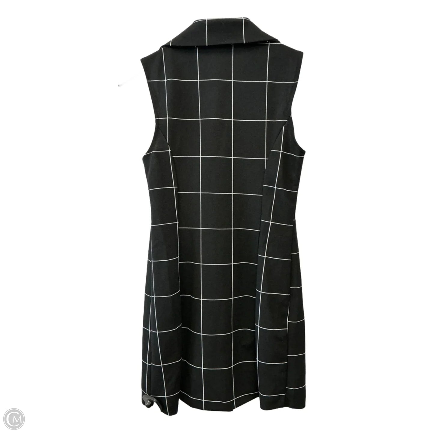Vest Other By Clothes Mentor In Black & White, Size: S