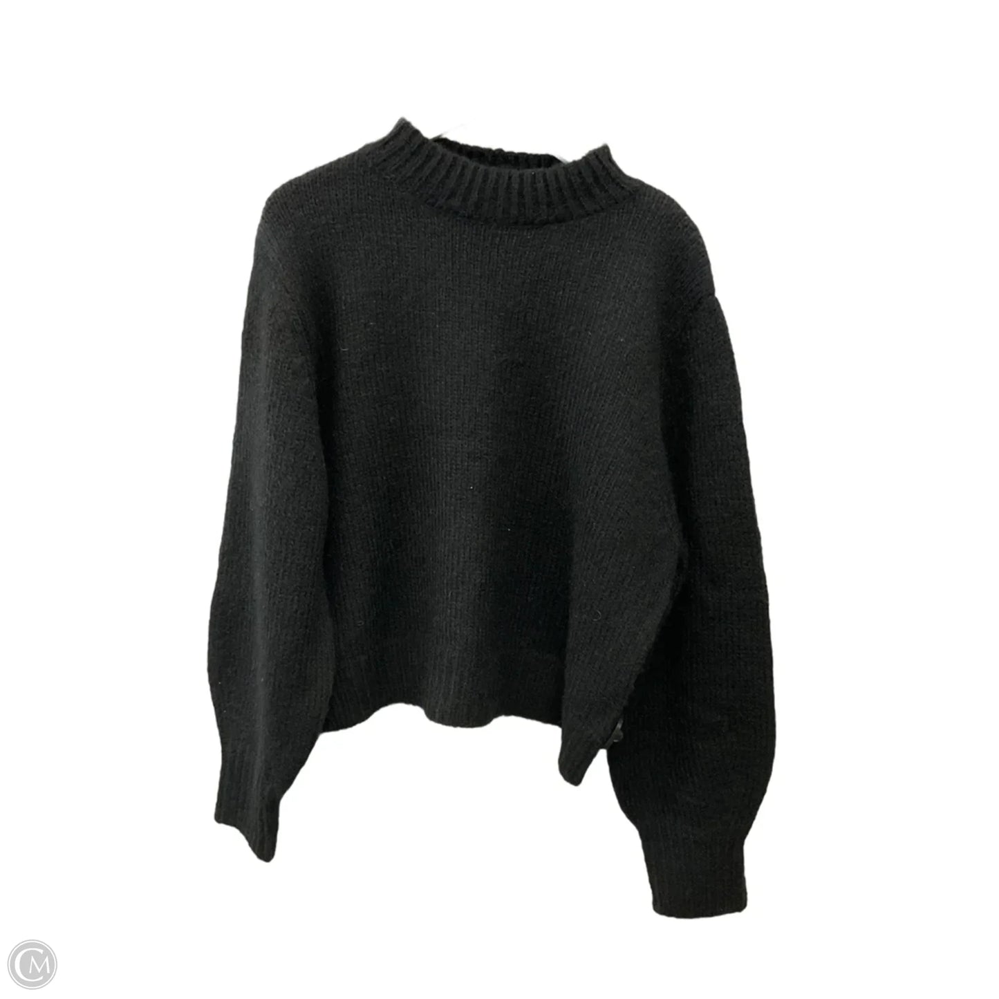 Sweater By Topshop In Black, Size: M