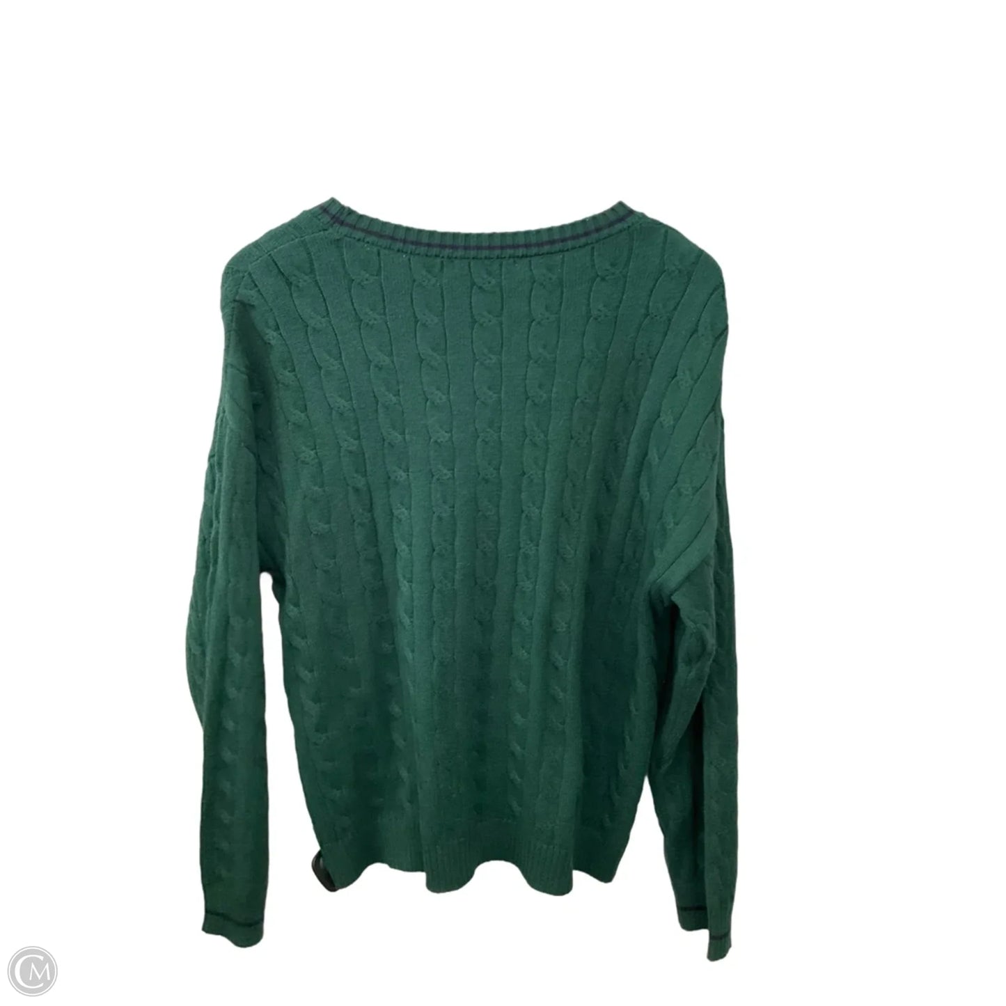 Sweater By Be Cool In Green, Size: L