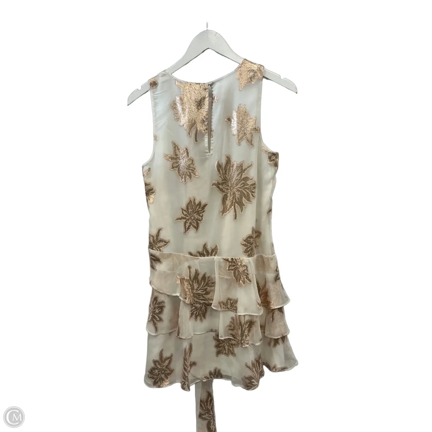 Dress Party Short By Express In Rose Gold, Size: S