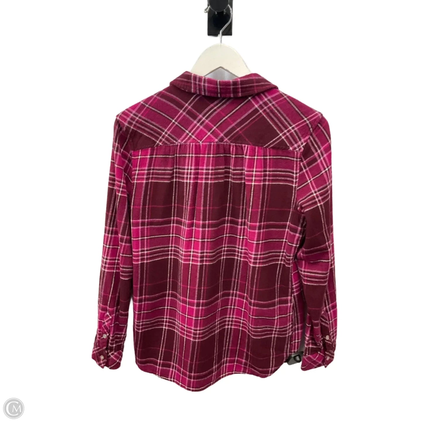 Top Long Sleeve By Croft And Barrow In Pink, Size: S