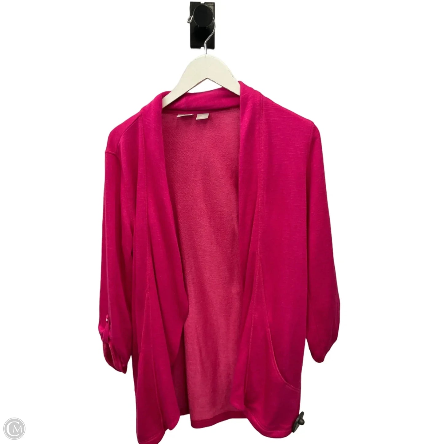 Cardigan By Chicos In Pink, Size: S