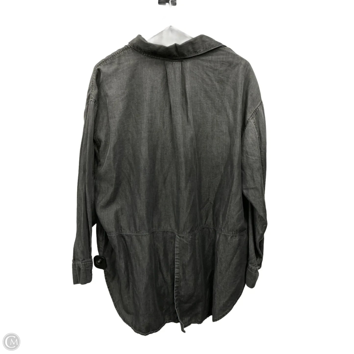 Top Long Sleeve By Ana In Black, Size: 1x