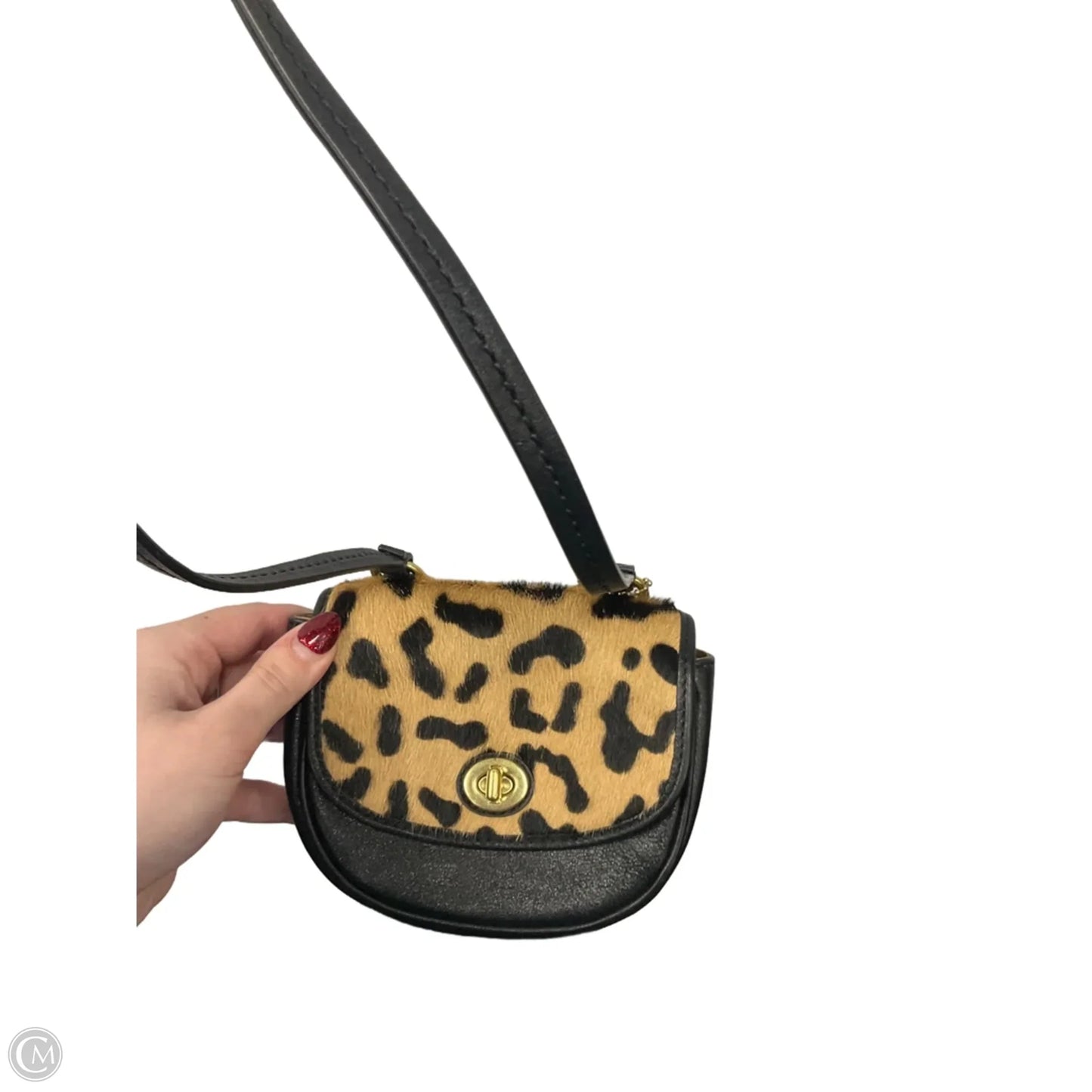 Crossbody Designer By Coach, Size: Small