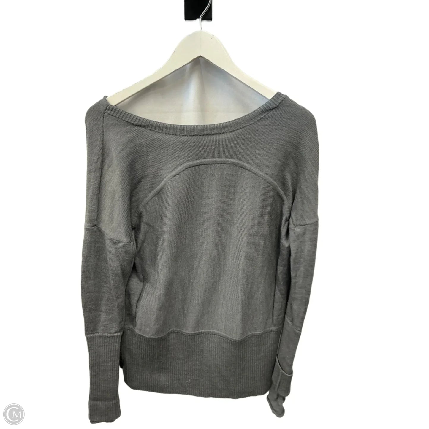 Sweater By Lululemon In Grey, Size: 6