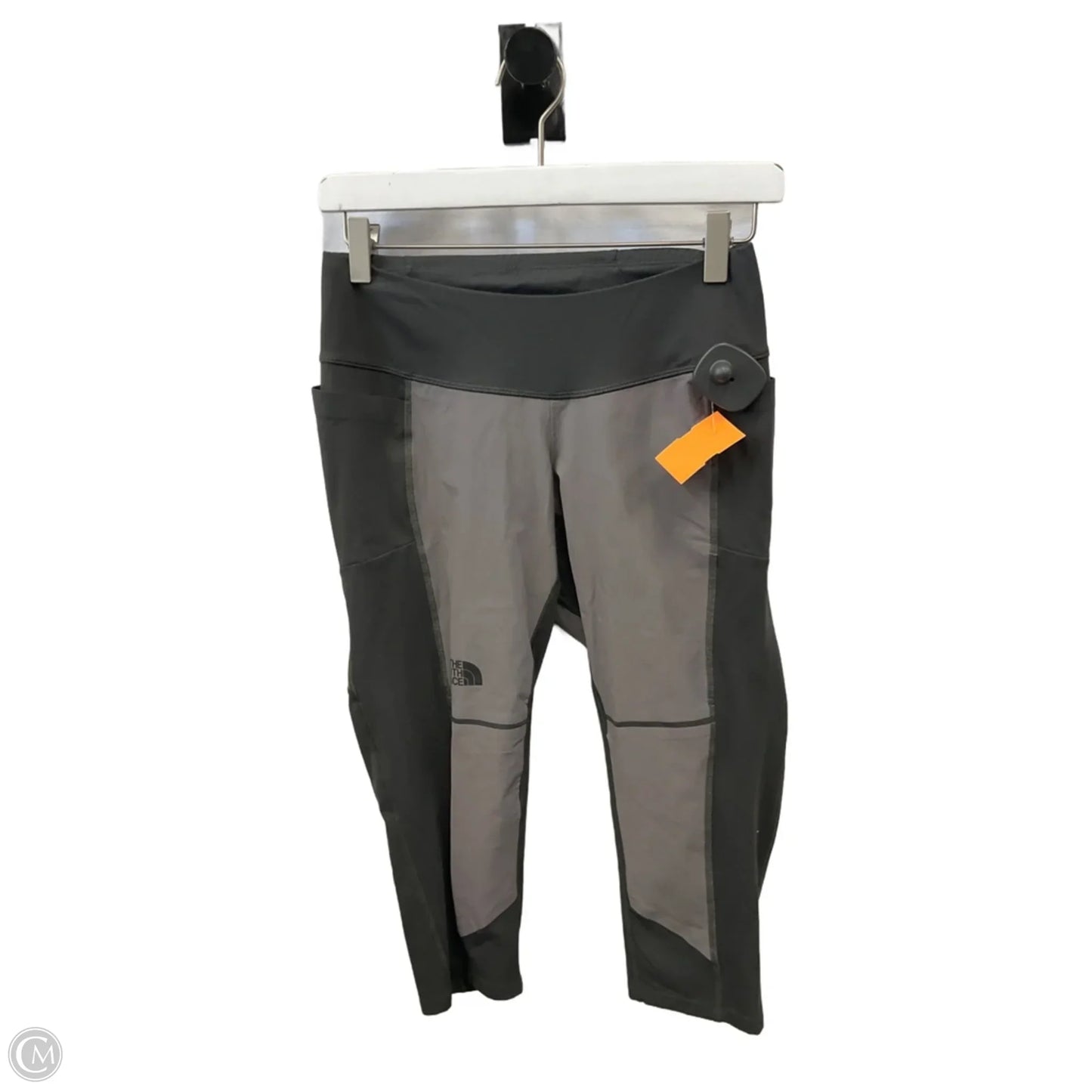 Athletic Capris By The North Face In Grey, Size: S