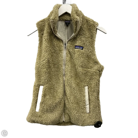 Vest Fleece By Patagonia In Tan, Size: M