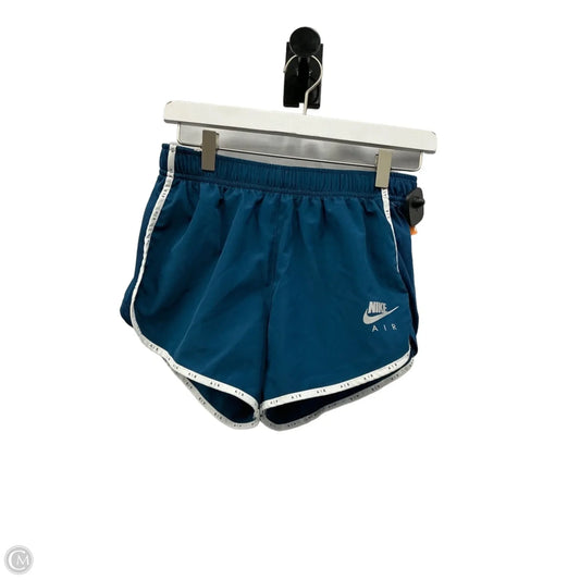 Athletic Shorts By Nike Apparel In Teal, Size: S