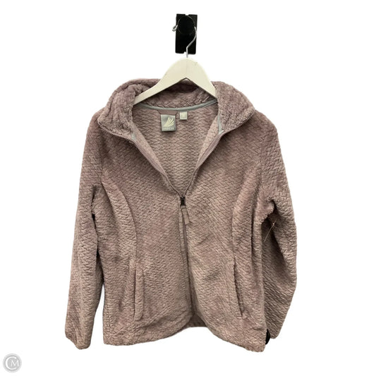 Jacket Faux Fur & Sherpa By Clothes Mentor In Purple, Size: M