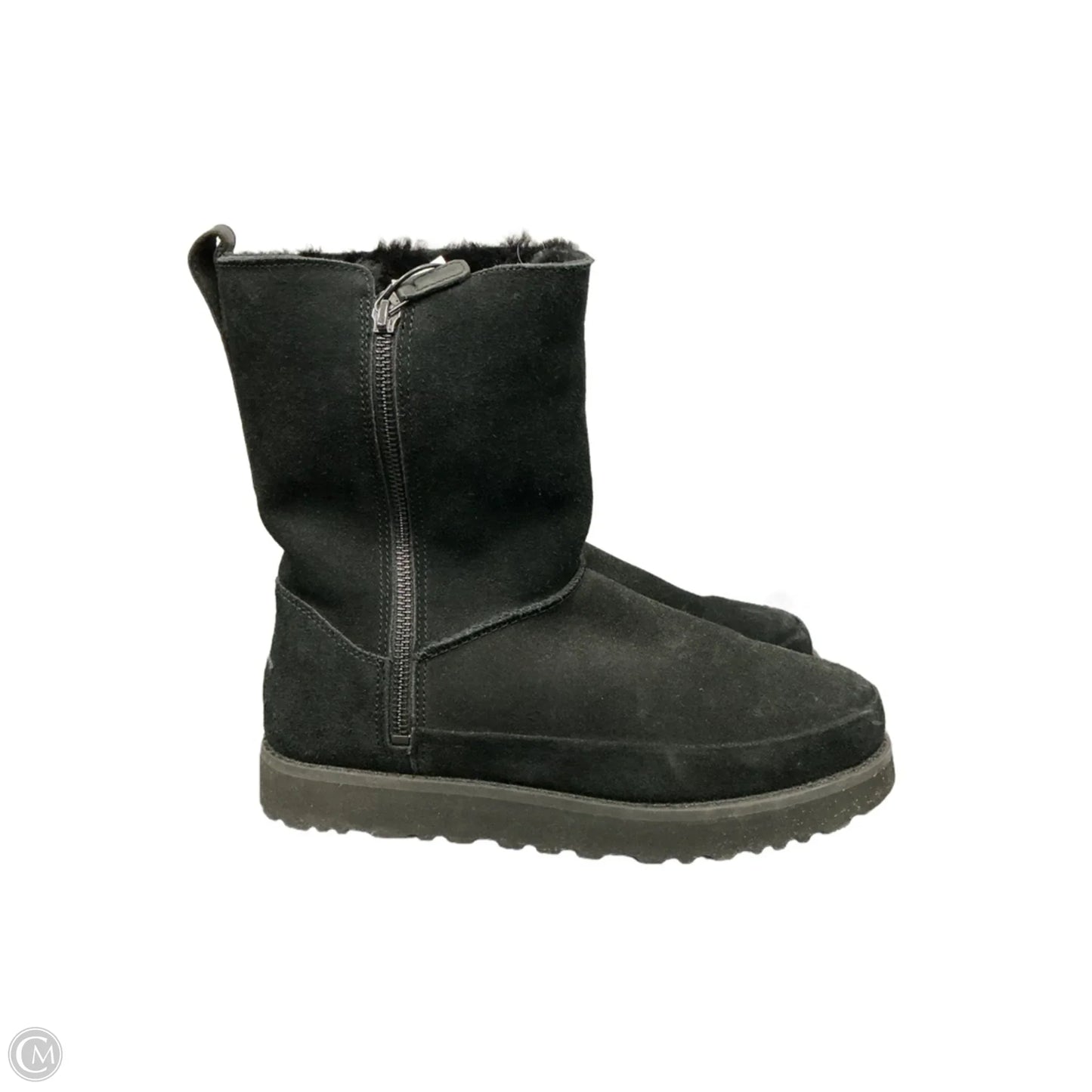 Boots Designer By Ugg In Black, Size: 9